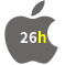 Aplicativo 26h para iOS